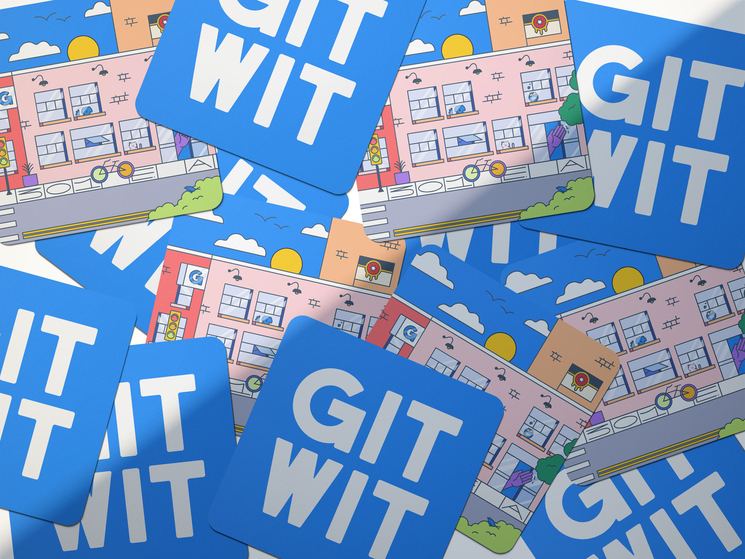 ◾ Gitwit Coaster Design